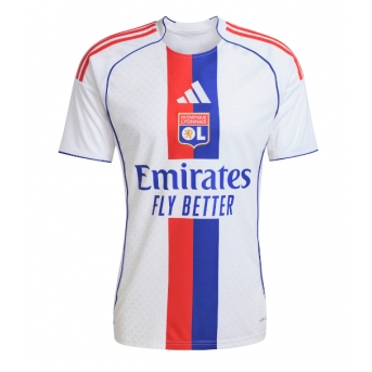 Olympique Lyonnais Maglia Gara Casa Repliche 2025-26 Maniche Corte